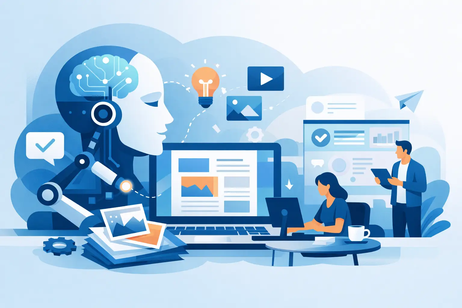 Utiliser l'IA de manière judicieuse dans les workflows éditoriaux
