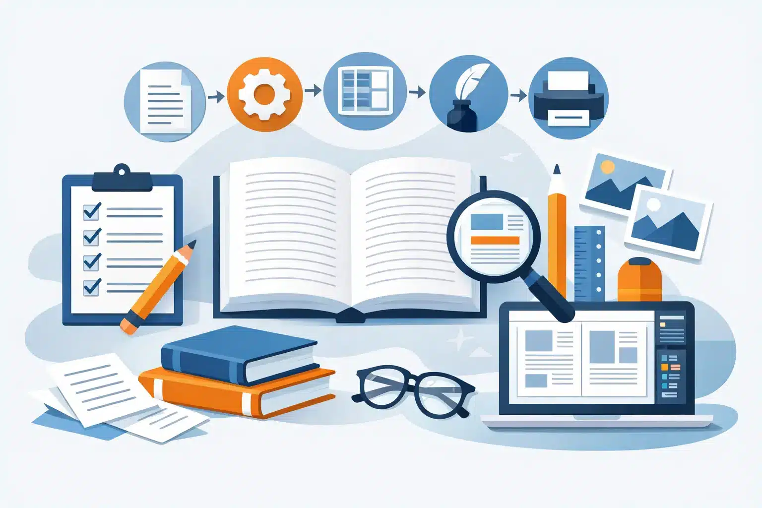 Prepare book typesetting correctly in five steps