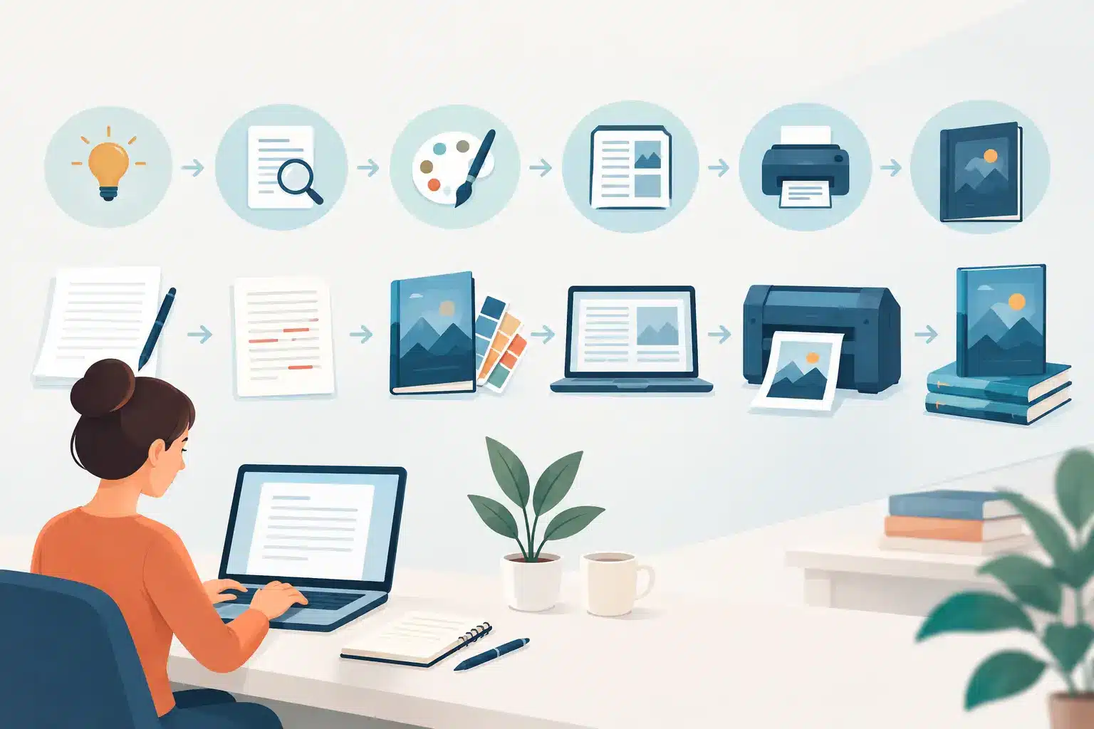 7 Steps to Book Production with System